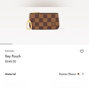 Authentic Louis Vuitton Key Pouch